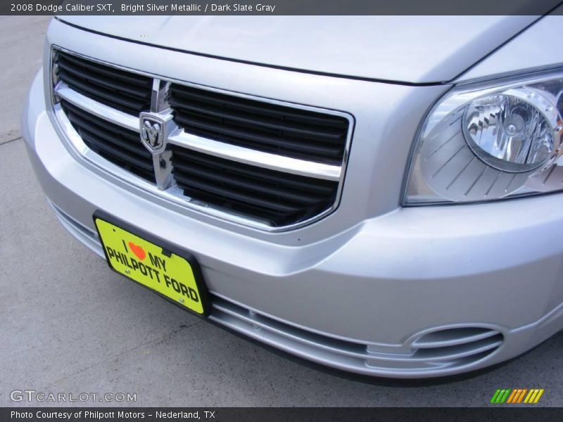 Bright Silver Metallic / Dark Slate Gray 2008 Dodge Caliber SXT