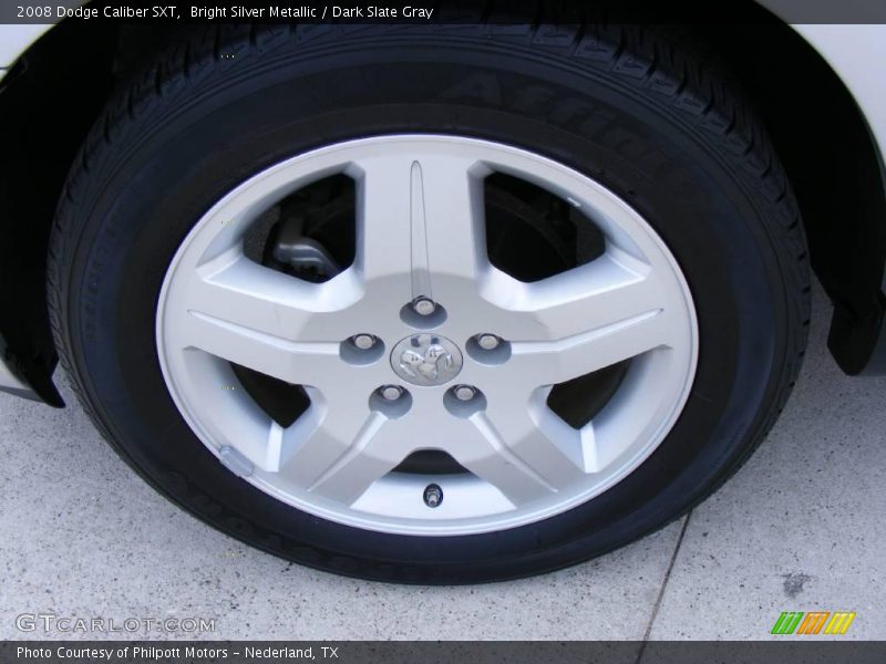 Bright Silver Metallic / Dark Slate Gray 2008 Dodge Caliber SXT
