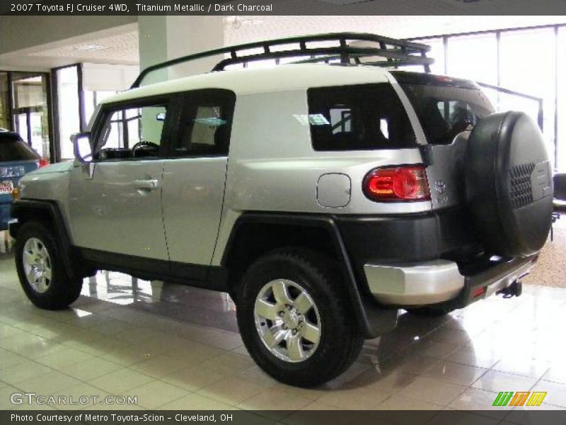 Titanium Metallic / Dark Charcoal 2007 Toyota FJ Cruiser 4WD
