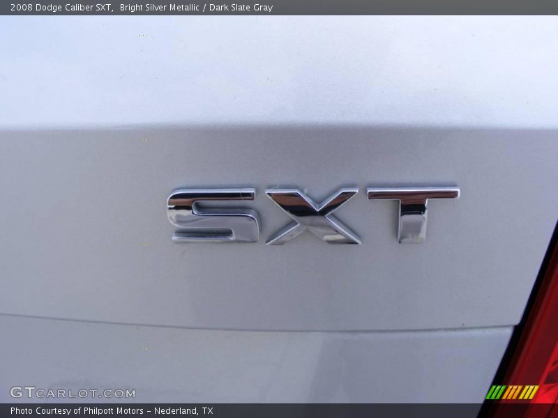 Bright Silver Metallic / Dark Slate Gray 2008 Dodge Caliber SXT