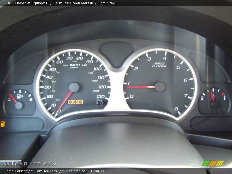 Bermuda Green Metallic / Light Gray 2006 Chevrolet Equinox LT