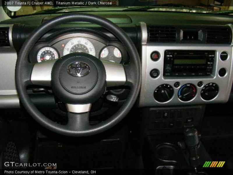 Titanium Metallic / Dark Charcoal 2007 Toyota FJ Cruiser 4WD
