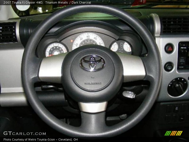 Titanium Metallic / Dark Charcoal 2007 Toyota FJ Cruiser 4WD