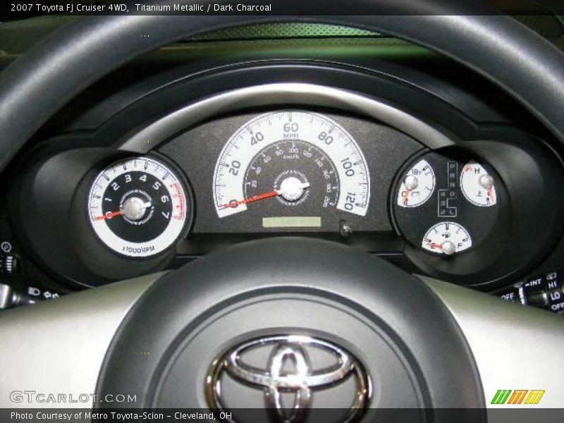 Titanium Metallic / Dark Charcoal 2007 Toyota FJ Cruiser 4WD