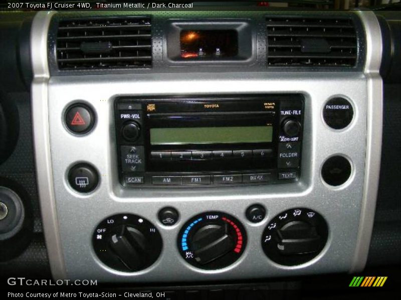 Titanium Metallic / Dark Charcoal 2007 Toyota FJ Cruiser 4WD