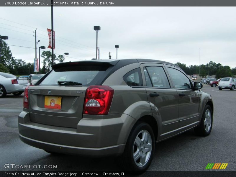 Light Khaki Metallic / Dark Slate Gray 2008 Dodge Caliber SXT
