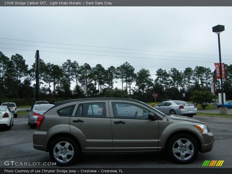 Light Khaki Metallic / Dark Slate Gray 2008 Dodge Caliber SXT