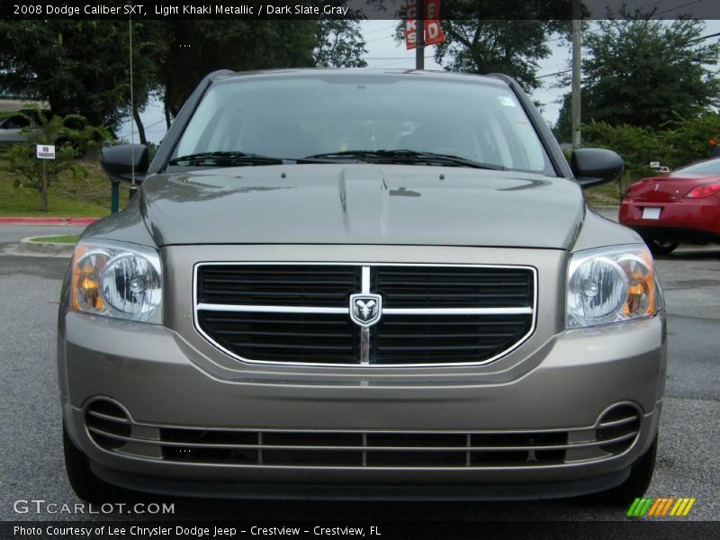 Light Khaki Metallic / Dark Slate Gray 2008 Dodge Caliber SXT