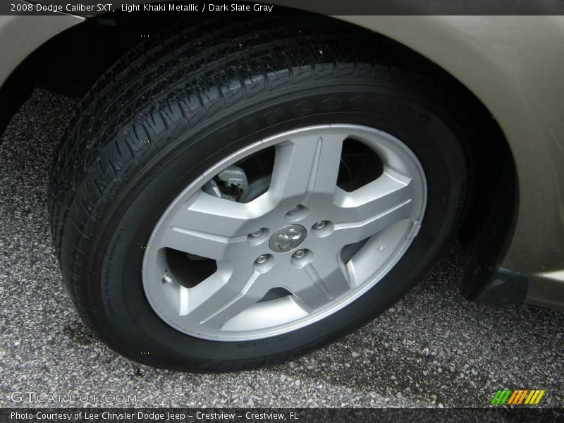 Light Khaki Metallic / Dark Slate Gray 2008 Dodge Caliber SXT