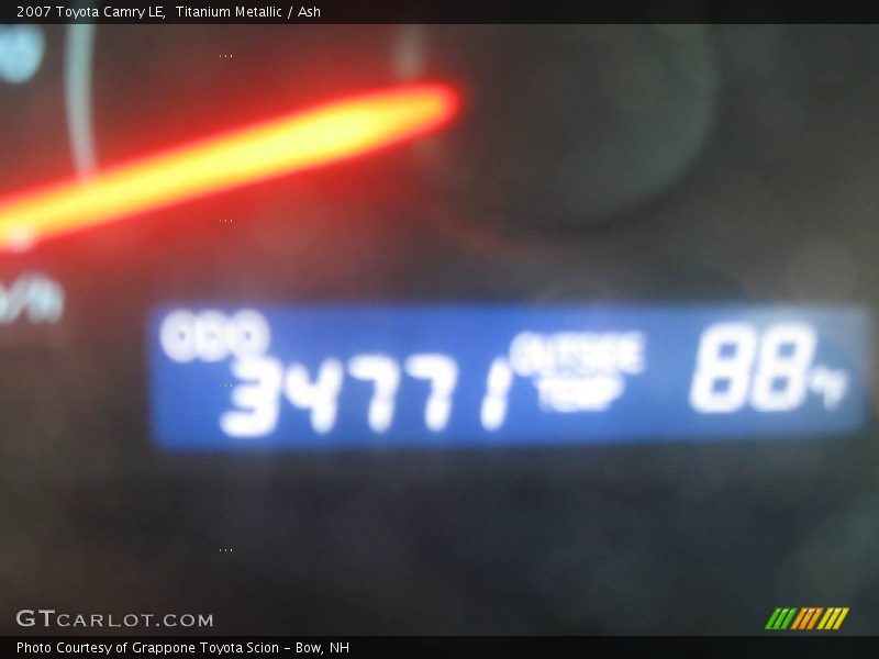 Titanium Metallic / Ash 2007 Toyota Camry LE