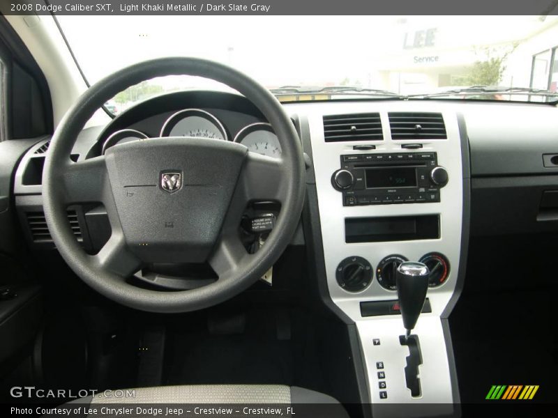 Light Khaki Metallic / Dark Slate Gray 2008 Dodge Caliber SXT