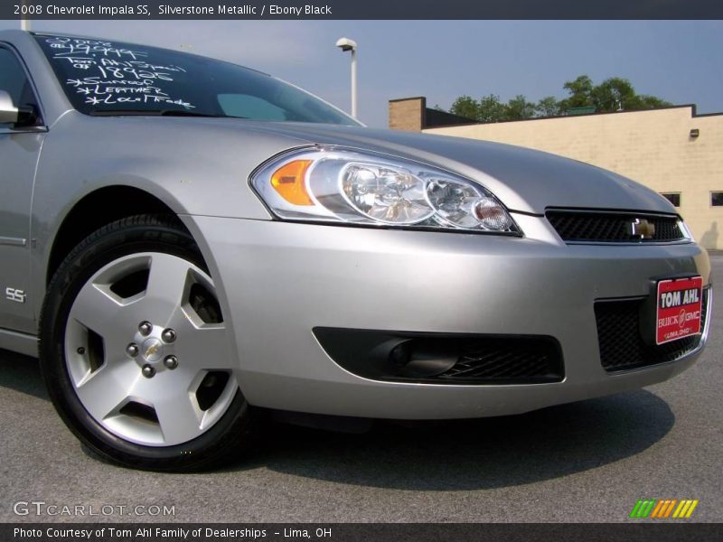 Silverstone Metallic / Ebony Black 2008 Chevrolet Impala SS