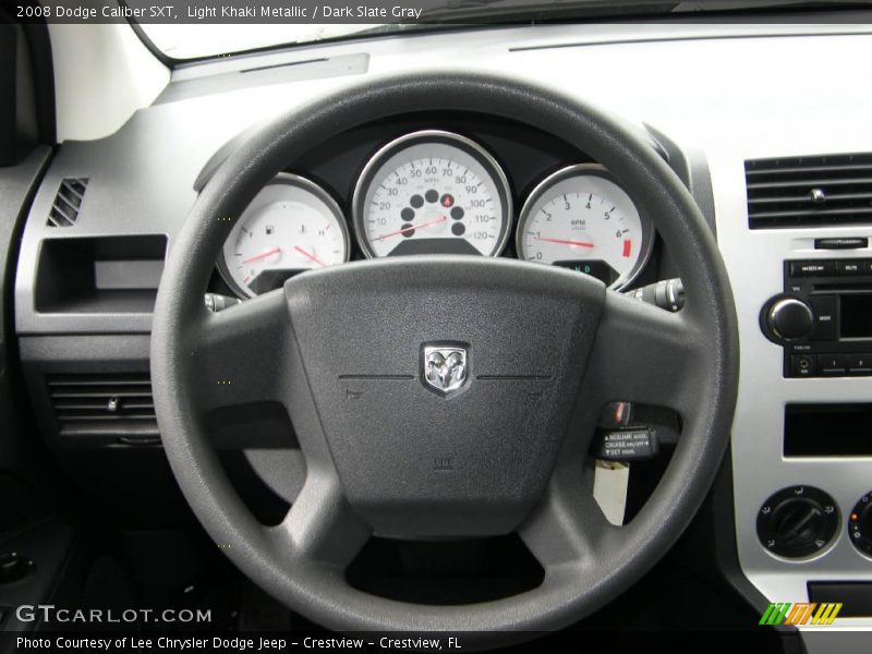 Light Khaki Metallic / Dark Slate Gray 2008 Dodge Caliber SXT