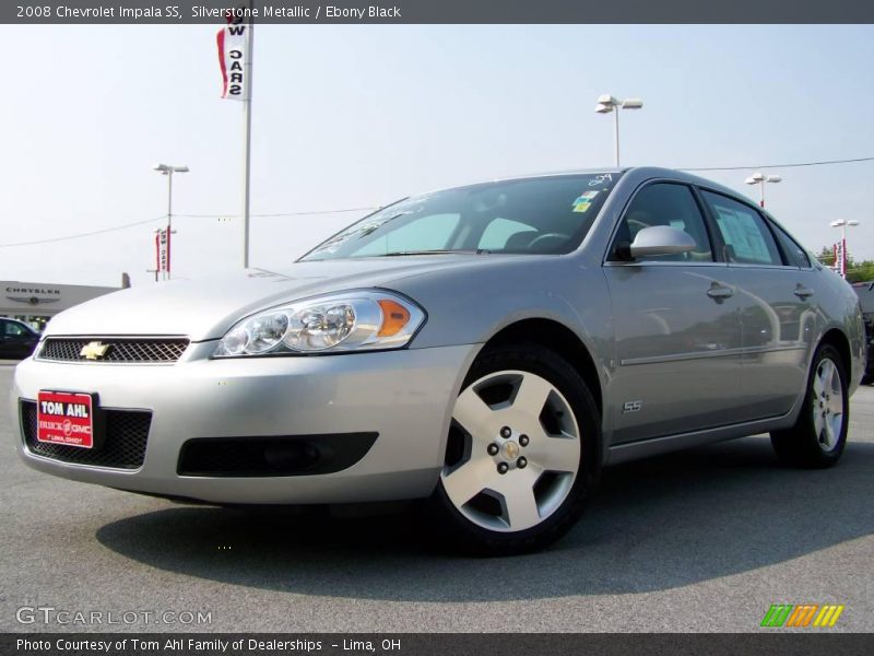 Silverstone Metallic / Ebony Black 2008 Chevrolet Impala SS