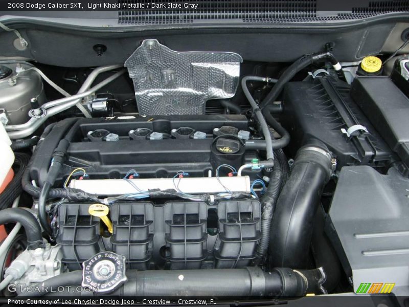 Light Khaki Metallic / Dark Slate Gray 2008 Dodge Caliber SXT