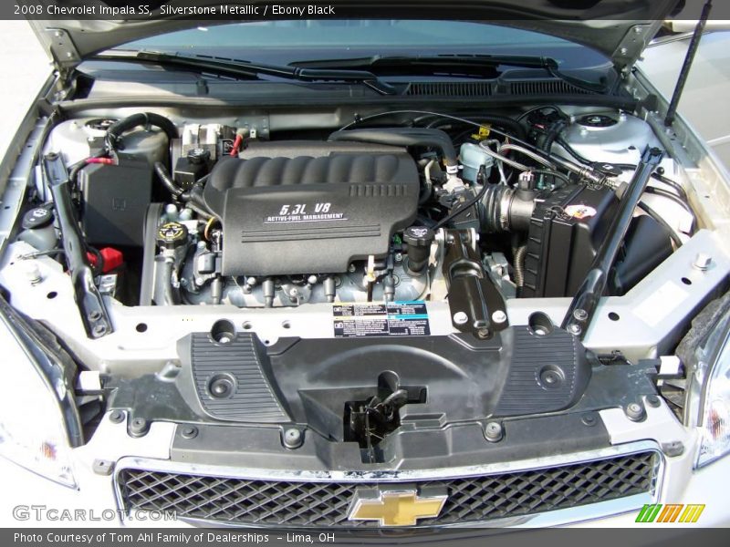 Silverstone Metallic / Ebony Black 2008 Chevrolet Impala SS