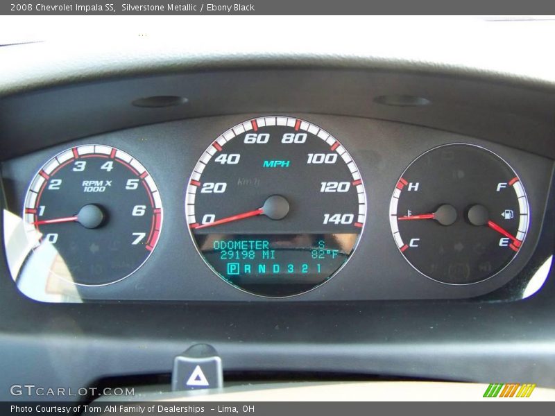 Silverstone Metallic / Ebony Black 2008 Chevrolet Impala SS