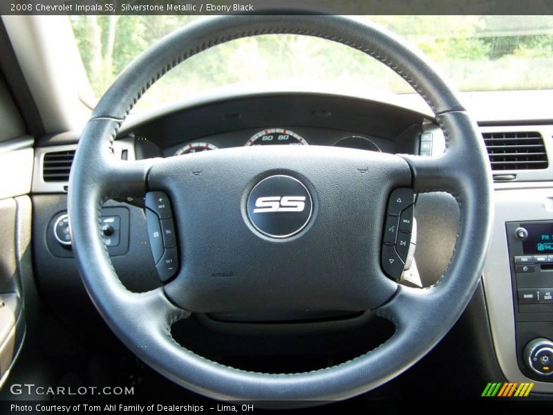 Silverstone Metallic / Ebony Black 2008 Chevrolet Impala SS