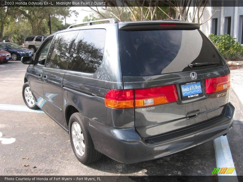 Midnight Blue Pearl / Quartz 2003 Honda Odyssey EX-L