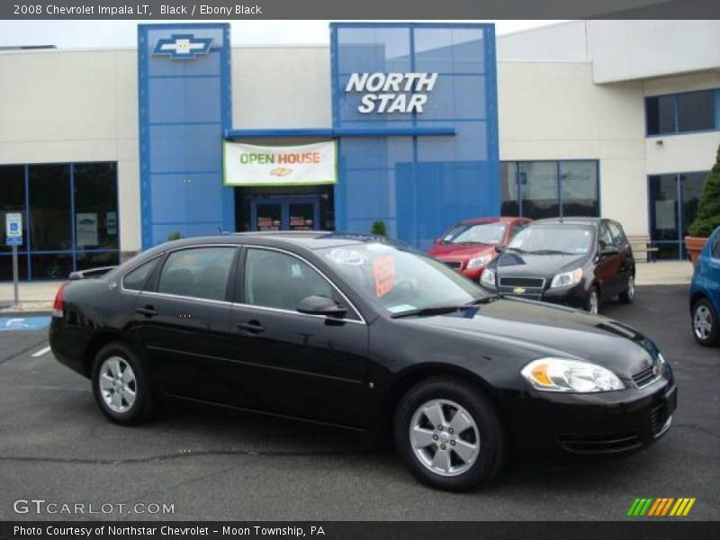Black / Ebony Black 2008 Chevrolet Impala LT