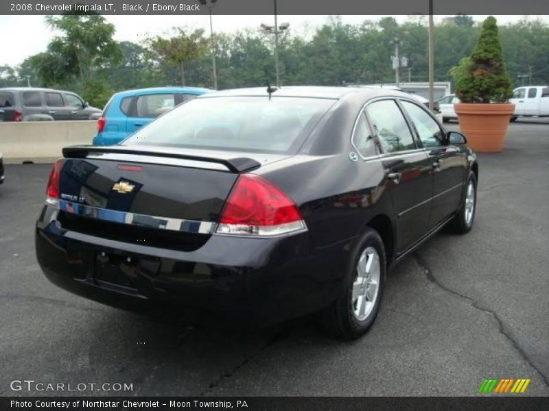 Black / Ebony Black 2008 Chevrolet Impala LT