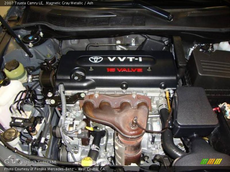 Magnetic Gray Metallic / Ash 2007 Toyota Camry LE