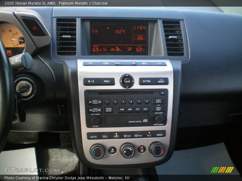 Platinum Metallic / Charcoal 2005 Nissan Murano SL AWD