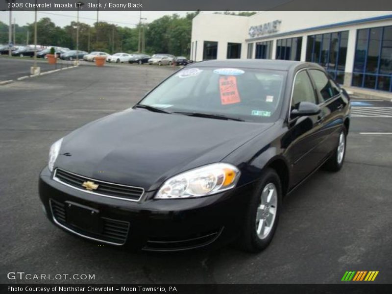 Black / Ebony Black 2008 Chevrolet Impala LT