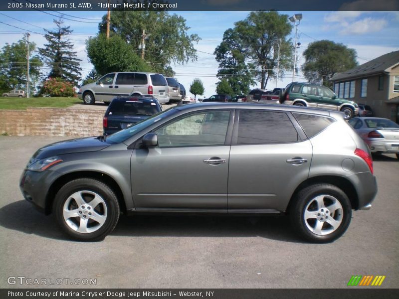Platinum Metallic / Charcoal 2005 Nissan Murano SL AWD