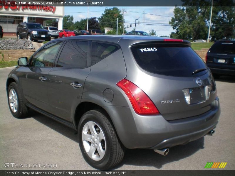 Platinum Metallic / Charcoal 2005 Nissan Murano SL AWD