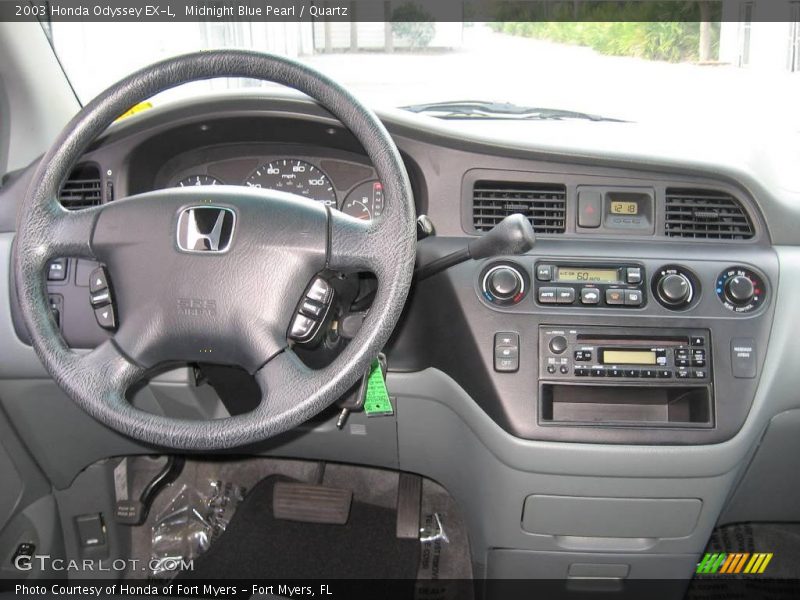 Midnight Blue Pearl / Quartz 2003 Honda Odyssey EX-L