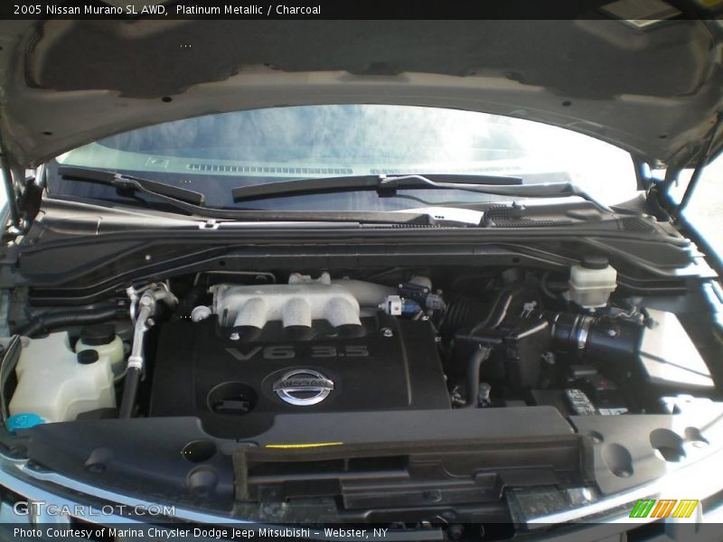 Platinum Metallic / Charcoal 2005 Nissan Murano SL AWD