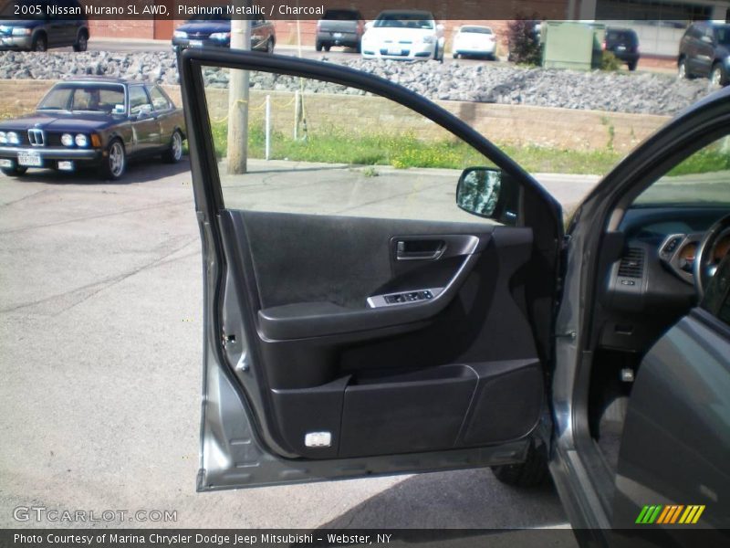 Platinum Metallic / Charcoal 2005 Nissan Murano SL AWD