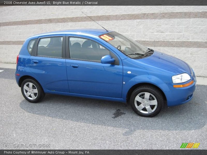 Bright Blue Metallic / Charcoal 2008 Chevrolet Aveo Aveo5 LS