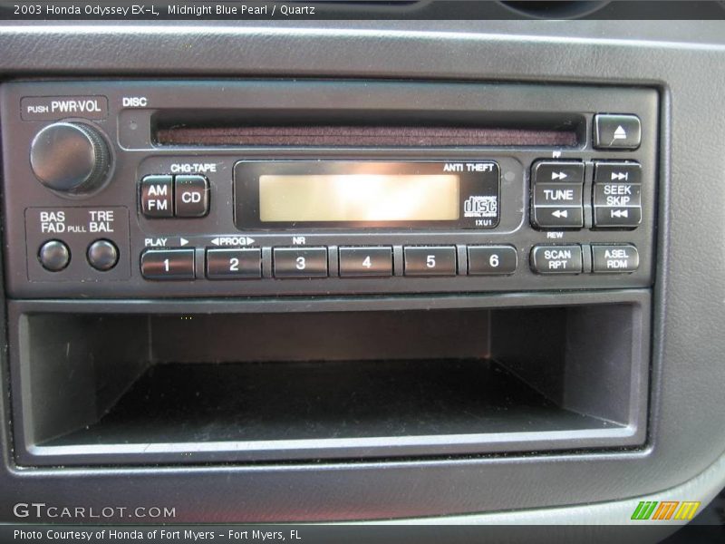 Midnight Blue Pearl / Quartz 2003 Honda Odyssey EX-L