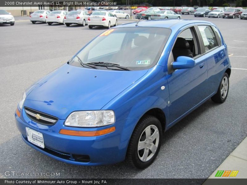 Bright Blue Metallic / Charcoal 2008 Chevrolet Aveo Aveo5 LS