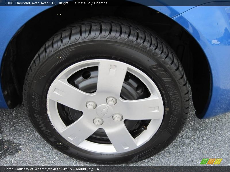 Bright Blue Metallic / Charcoal 2008 Chevrolet Aveo Aveo5 LS