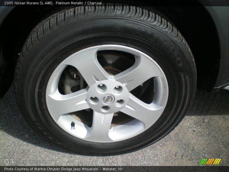 Platinum Metallic / Charcoal 2005 Nissan Murano SL AWD