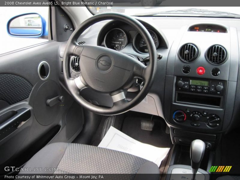 Bright Blue Metallic / Charcoal 2008 Chevrolet Aveo Aveo5 LS