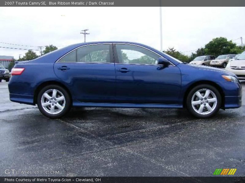 Blue Ribbon Metallic / Dark Charcoal 2007 Toyota Camry SE