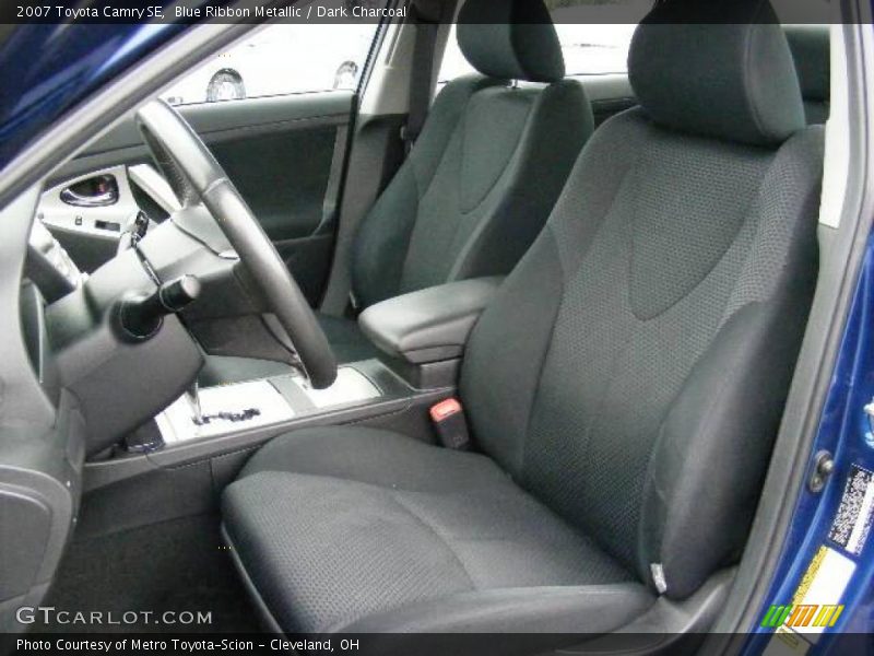 Blue Ribbon Metallic / Dark Charcoal 2007 Toyota Camry SE