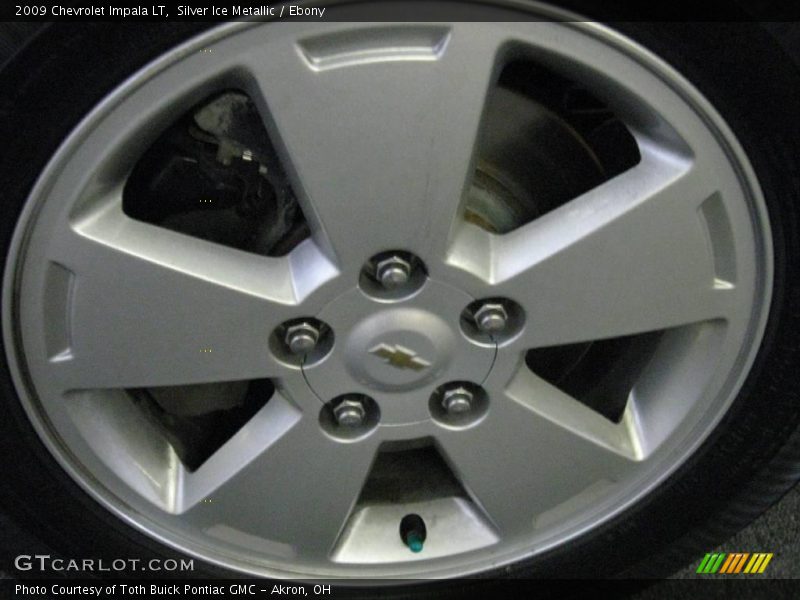 Silver Ice Metallic / Ebony 2009 Chevrolet Impala LT