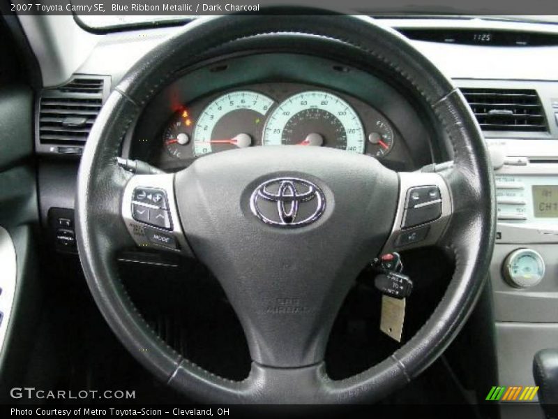 Blue Ribbon Metallic / Dark Charcoal 2007 Toyota Camry SE