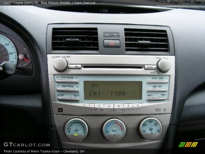 Blue Ribbon Metallic / Dark Charcoal 2007 Toyota Camry SE