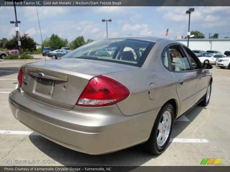 Gold Ash Metallic / Medium/Dark Pebble Beige 2006 Ford Taurus SE