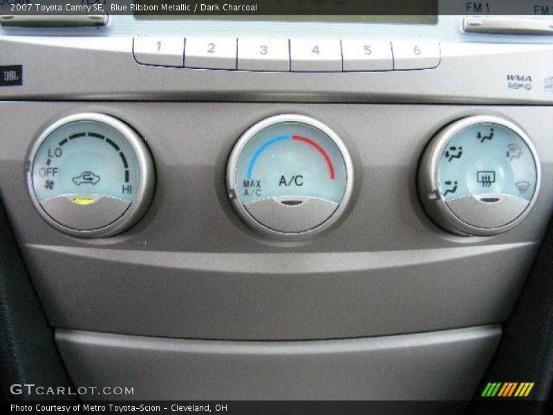 Blue Ribbon Metallic / Dark Charcoal 2007 Toyota Camry SE