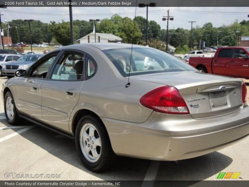 Gold Ash Metallic / Medium/Dark Pebble Beige 2006 Ford Taurus SE
