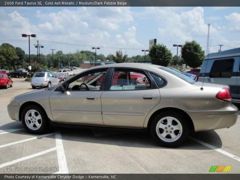 Gold Ash Metallic / Medium/Dark Pebble Beige 2006 Ford Taurus SE