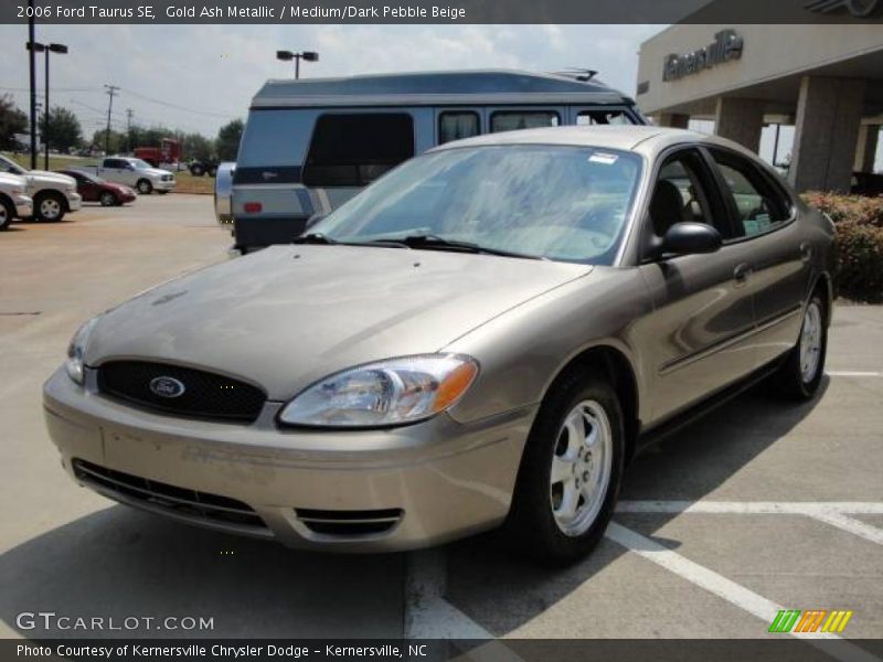 Gold Ash Metallic / Medium/Dark Pebble Beige 2006 Ford Taurus SE