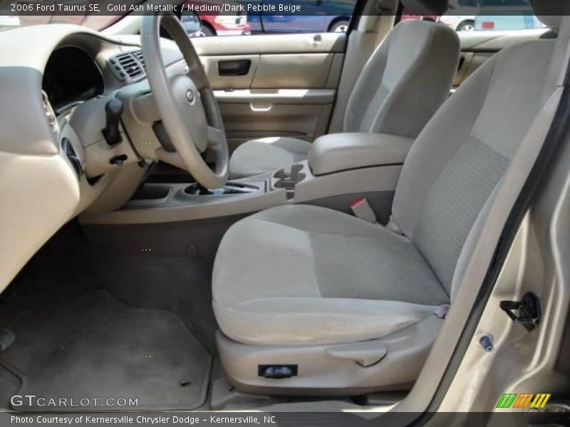 Gold Ash Metallic / Medium/Dark Pebble Beige 2006 Ford Taurus SE